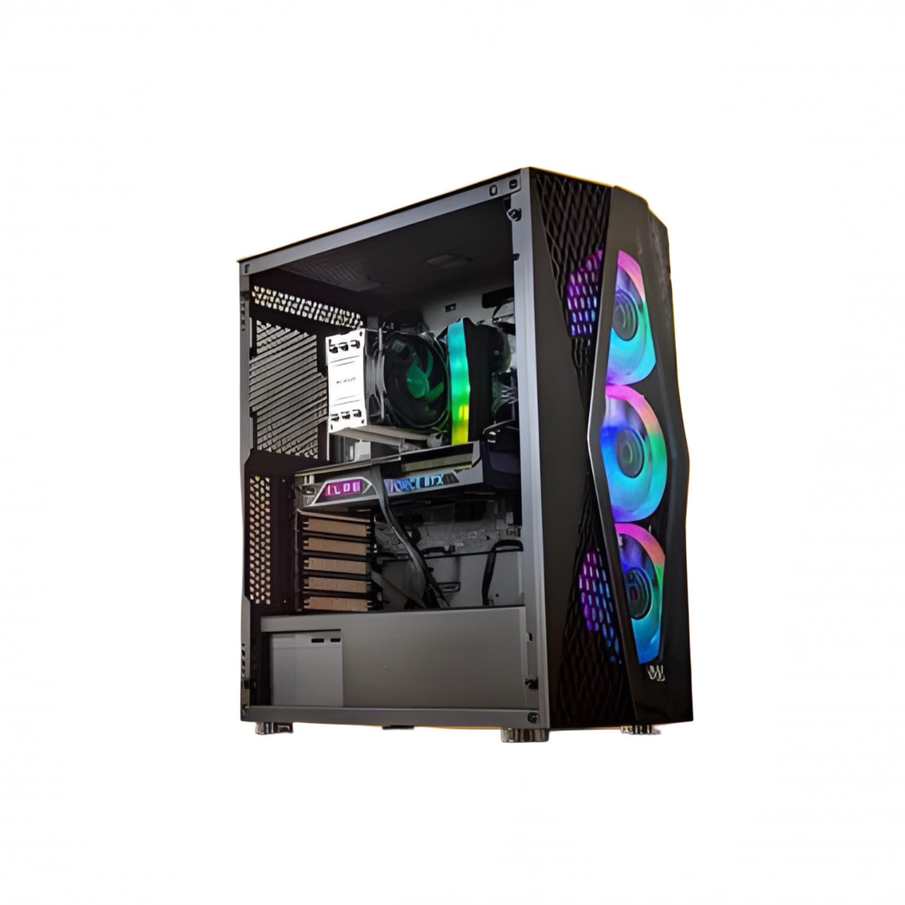 PC Gamer red light RTX 4060 XLR8 Gaming 8 Go